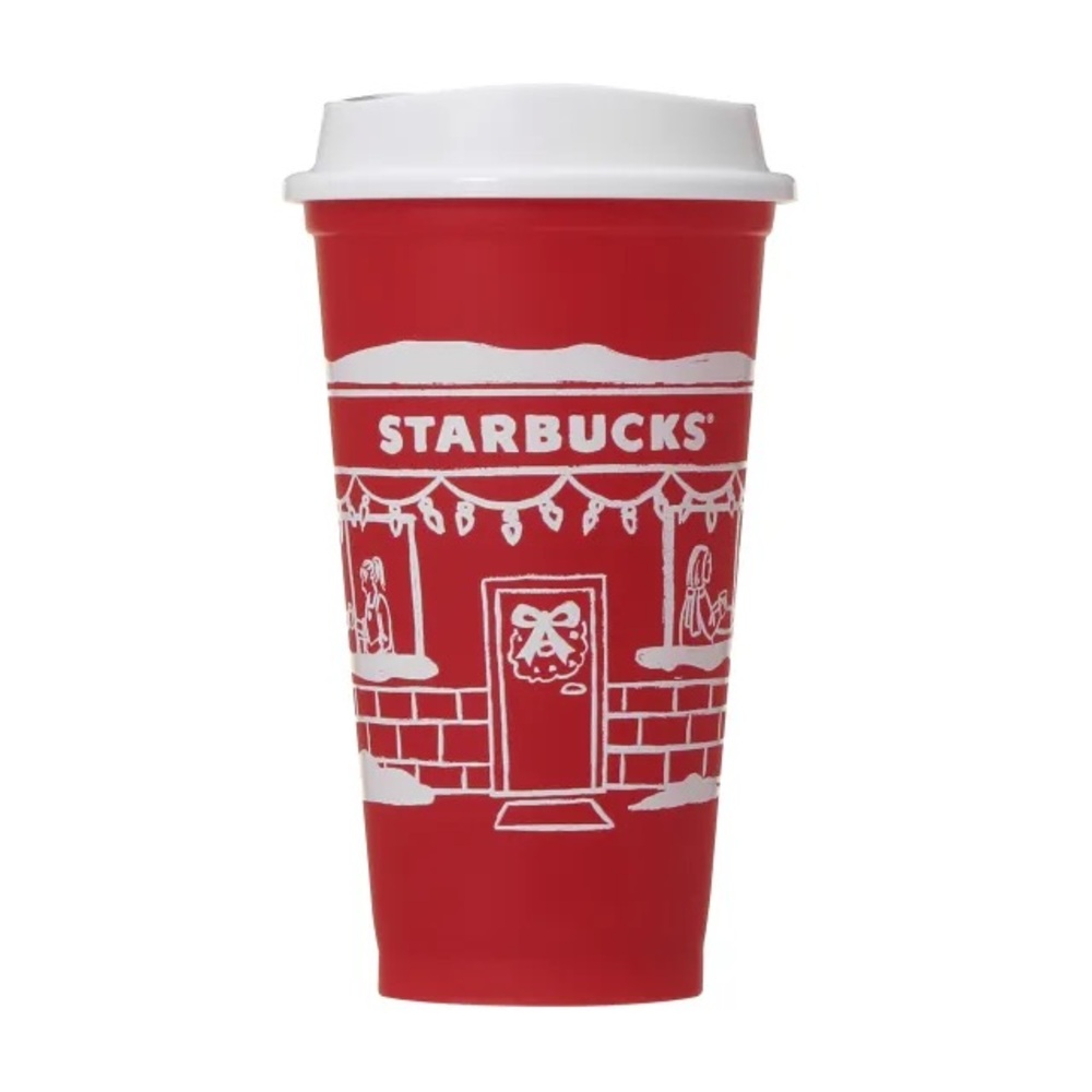 STARBUCKS 2025 Reusable Holiday Cold Cup